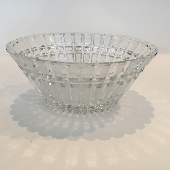 Accents Oval Lead Crystal Bowl Ussr Russian Vintage Poshmark